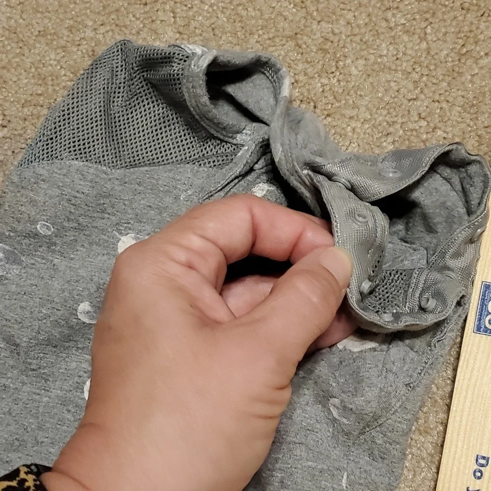 Happiest Baby‎ Gray Gender Neutral Sleep Sack SZ:S